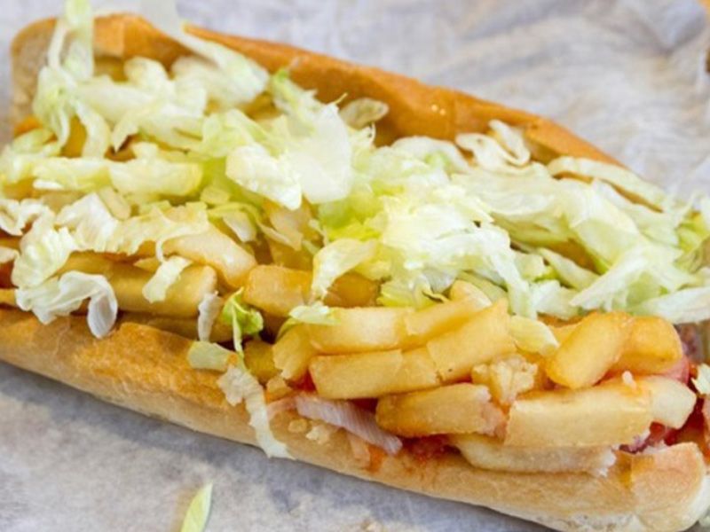 French Fries Sandwich