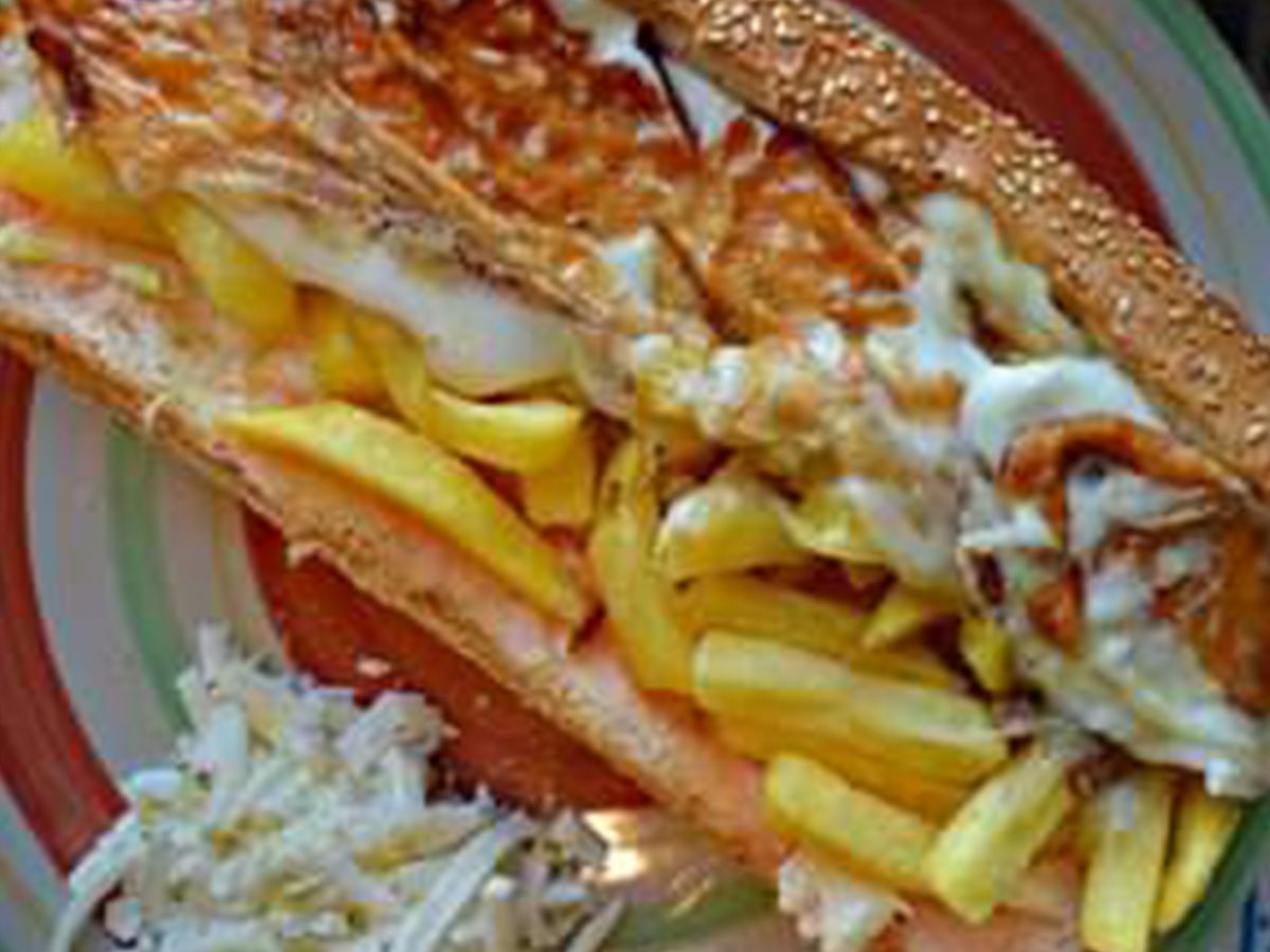 Fino Mozzarella Fries Sandwich