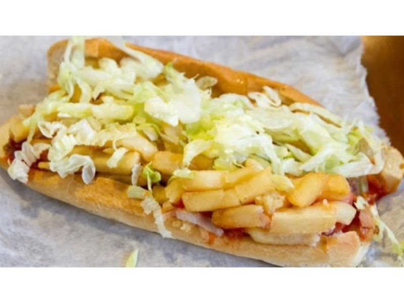 French Fries Sandwich