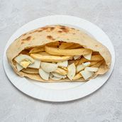 Potatoes With Egg Sandwich