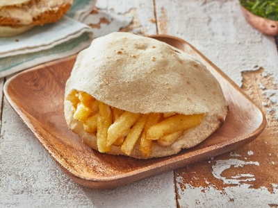 French Fries With Ketchup Sandwich