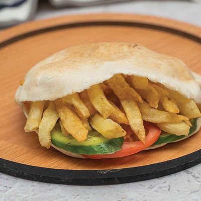 Cottage Cheese Potatoes Sandwich