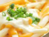 French Fries With Mayonnaise Sandwich