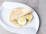 Potatoes Sandwich With Eggs