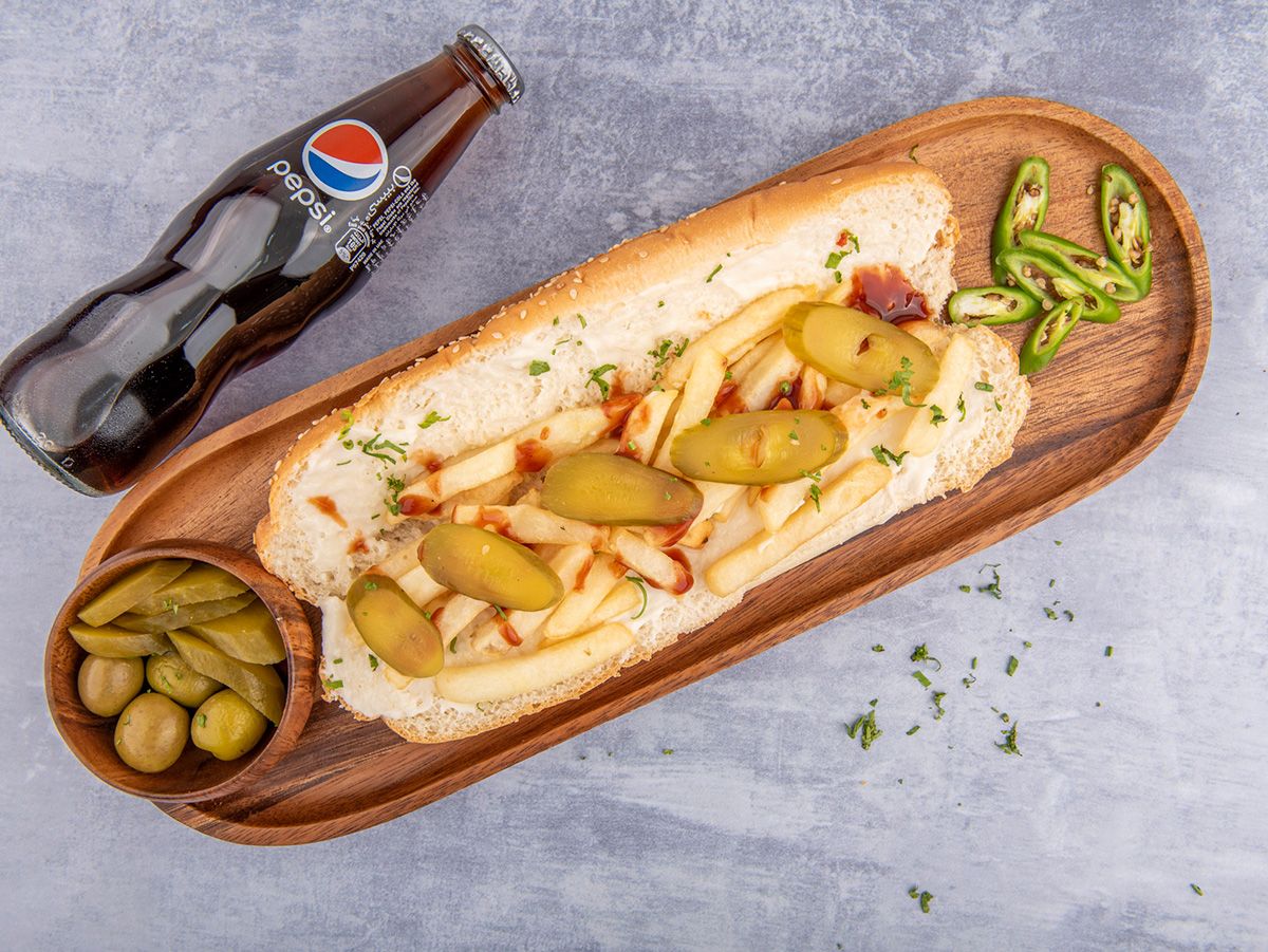 French Fries Sandwich