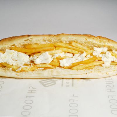 Mozzarella potato sandwich