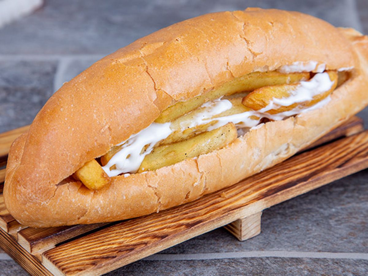Mozzarella Potatoes Sandwich