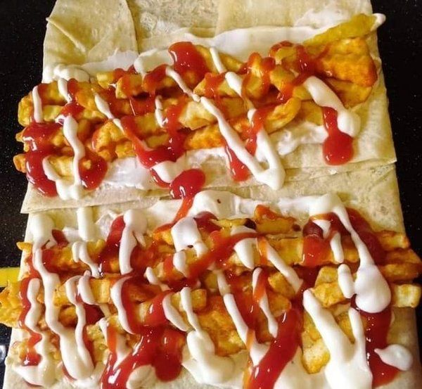 French Fries Sandwich