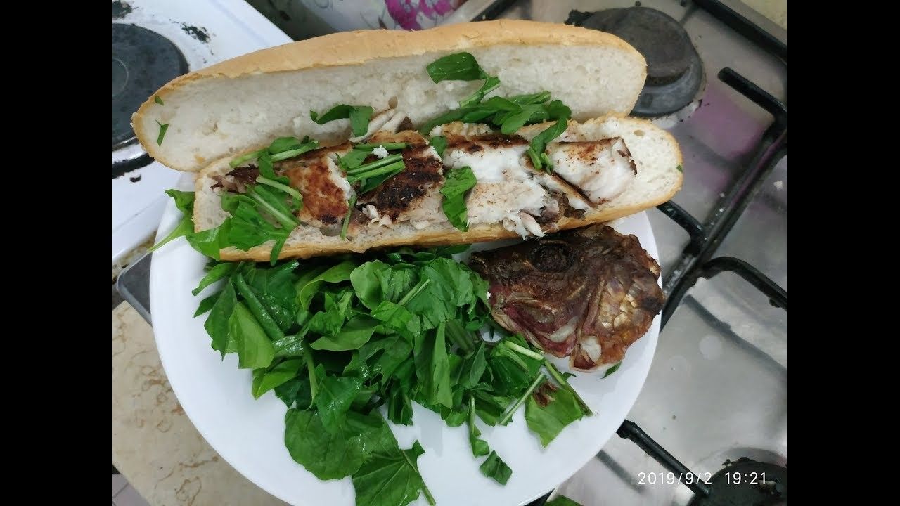 Tilapia Fish Sandwich