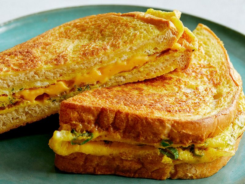Potato Puree With Butter Sandwich