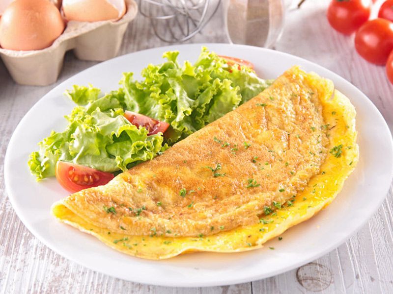 Egg Omelette Sandwich