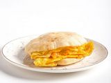 Omelette with Roumi Cheese sandwich