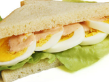 Boiled Eggs Sandwich