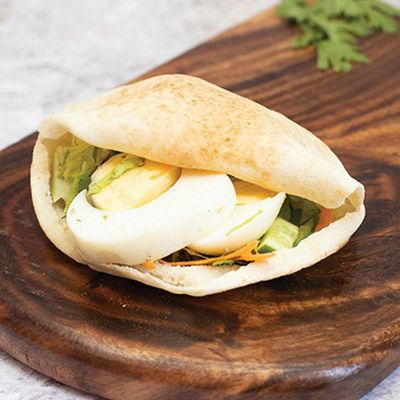 Boiled Eggs Sandwich