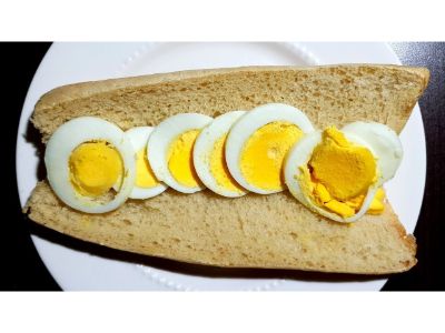 Eggs Sandwich With Luncheon