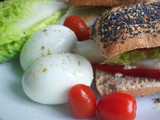 Butter Boiled Eggs Sandwich