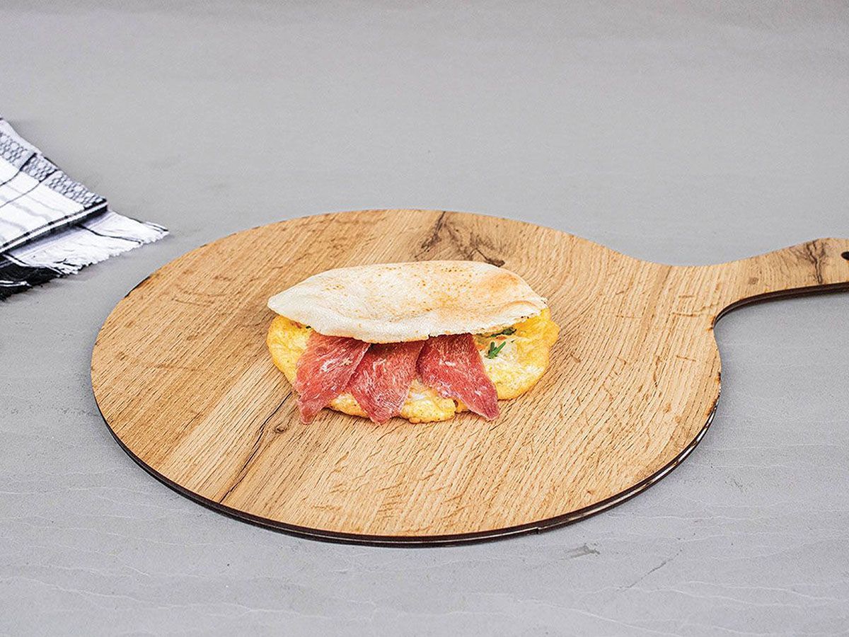 Egg with Pastrami Sandwich