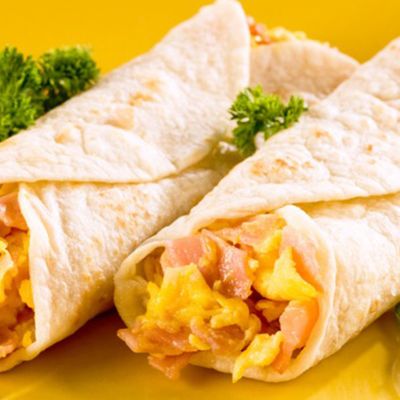 fried egg with Luncheon sandwich