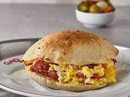 Egg With Pastrami Sandwich