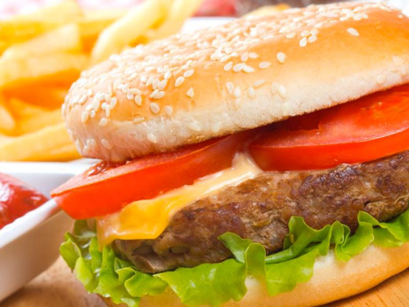 Cheese Burger Sandwich