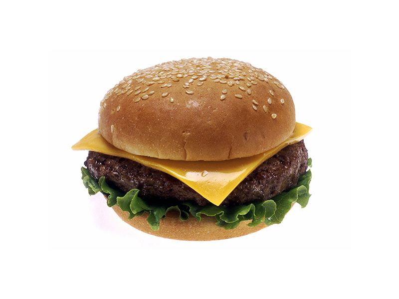 Burger With Cheese Sandwich