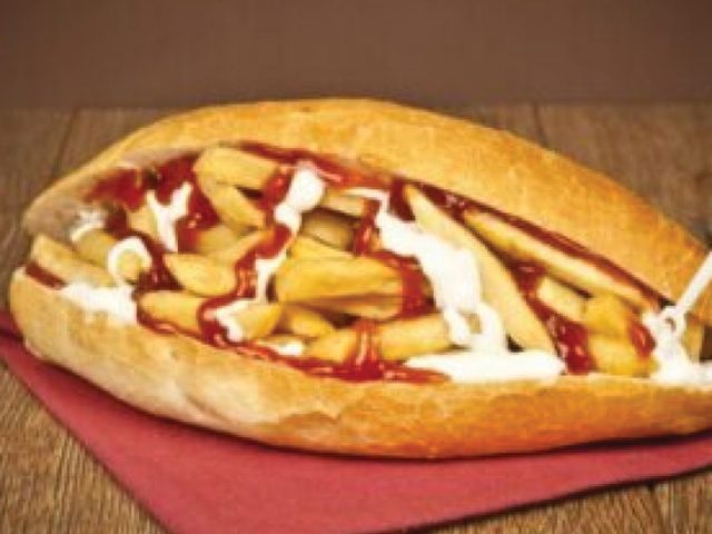 Cheese Fries Sandwich
