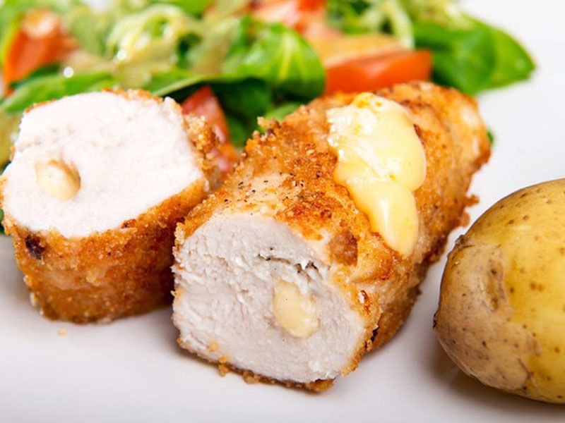 Chicken Ala Kiev Sandwich