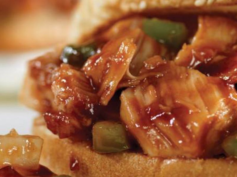 Chicken BBQ sandwich