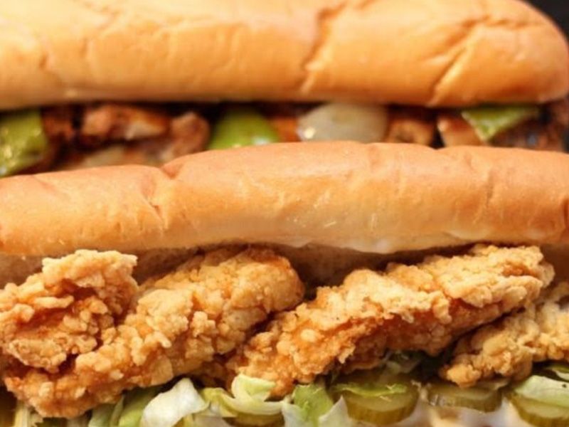 Crispy Chicken Pane Sandwich