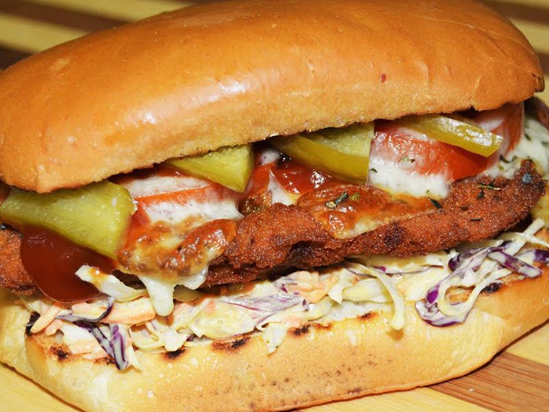 Chicken Pane Sandwich