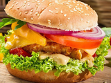 jumbo chicken burger French sandwich
