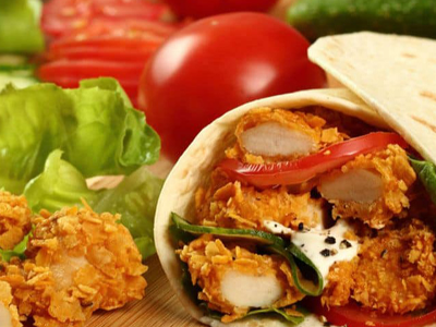 Chicken Strips Sandwich