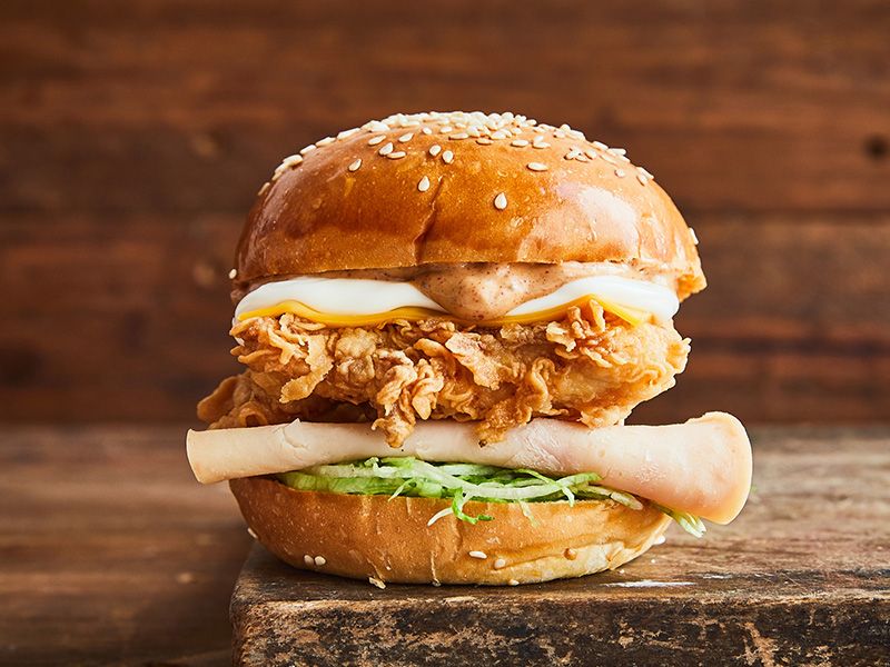 Chicken Nacho Sandwich