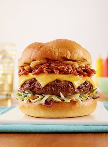 Cajun Cheese Beef Burger