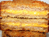 Jumbo Fried Cheese Sandwich