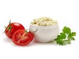White Cheese With Tomato