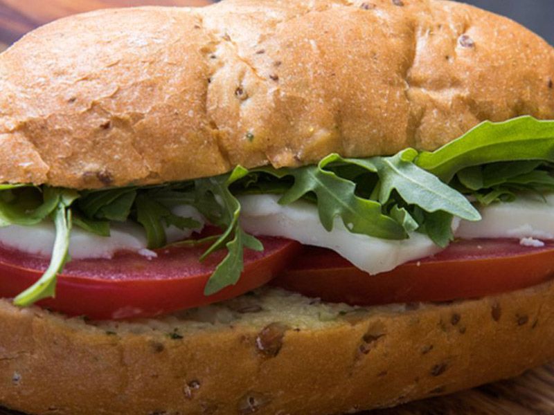 Cheese With Tomato Sandwich