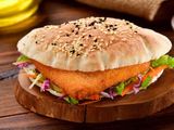 Fried Roumi Cheese Sandwich