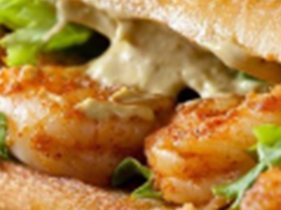 shrimp sandwich