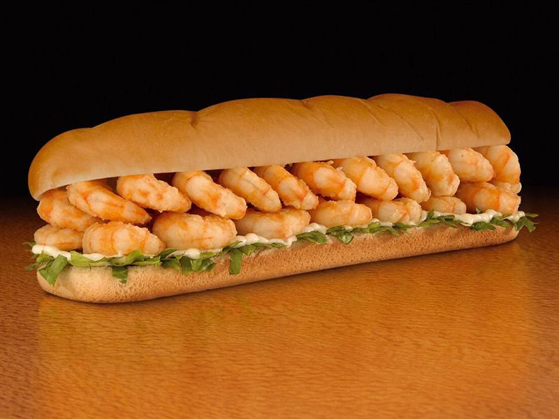 Fried Shrimp Sandwich