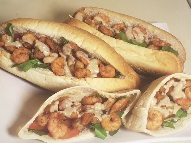 Fried Shrimp Sandwich