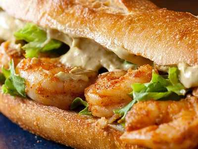 Shrimp Sandwich