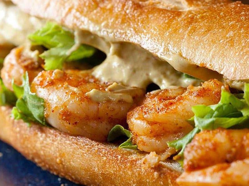 Jumbo Shrimp Sandwich