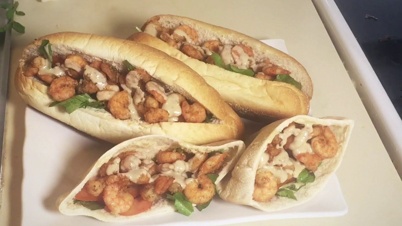 Fried Shrimp Sandwich
