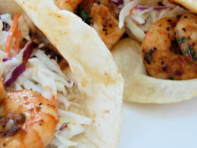 medium shrimp sandwich