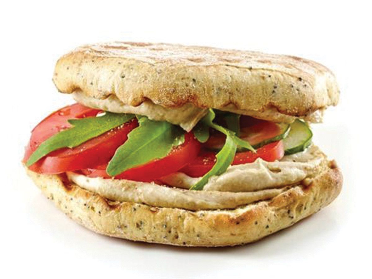 Hummus sandwich