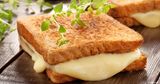Mix Cheese Panini Bread Sandwich