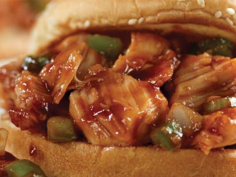 BBQ chicken sandwich