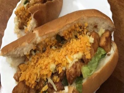 Chicken Doritos Sandwich