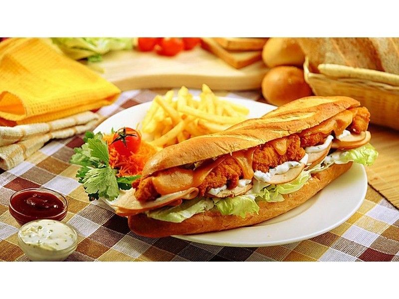 Crunchy Chicken Zinger Sandwich